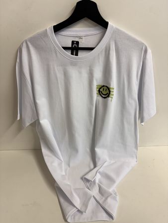 Weisses T-Shirt Savage Print Grösse L