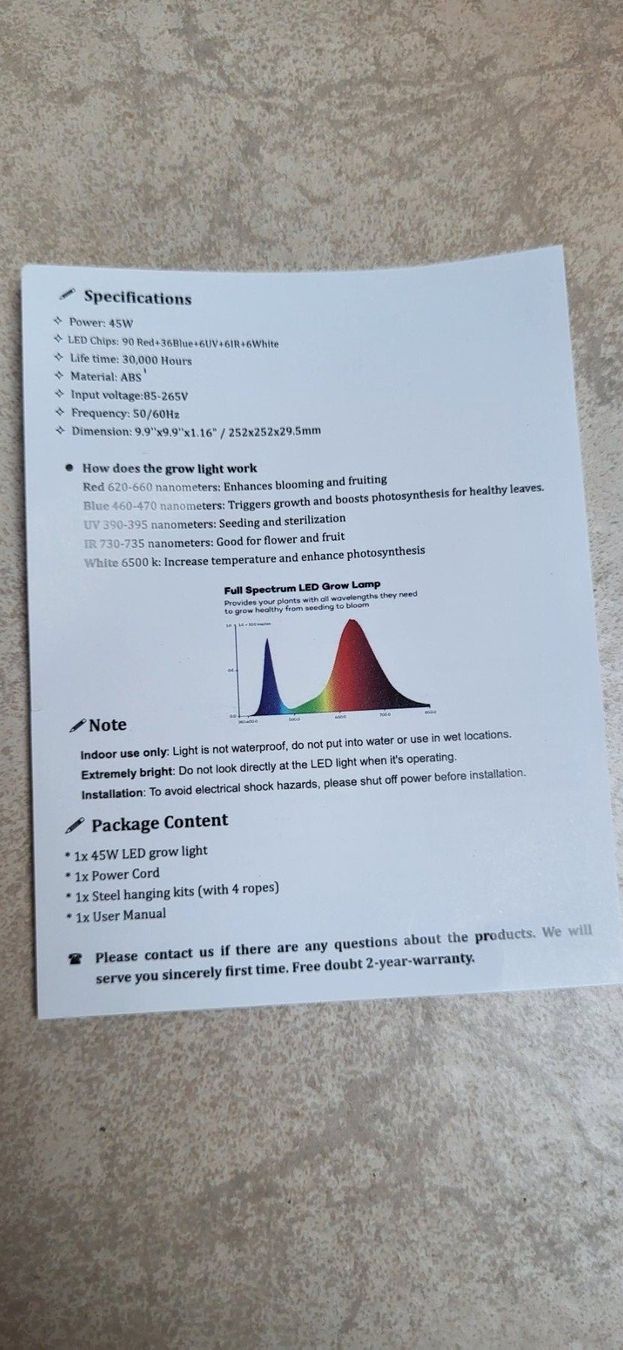 Sonstiges: 3x LED Grow Lampen – Neu (gemäss Beschreibung) aus Münsingen von Heroism2010 5