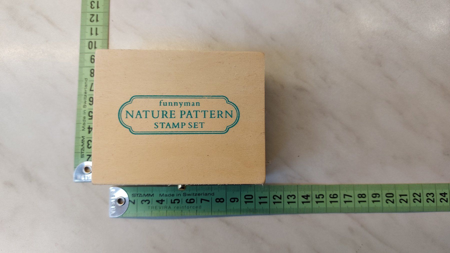 Timbri: Stempel Set Funnyman Nature Pattern gebraucht 12 Stück – Usato da Zollikofen venduto da Blackie 3