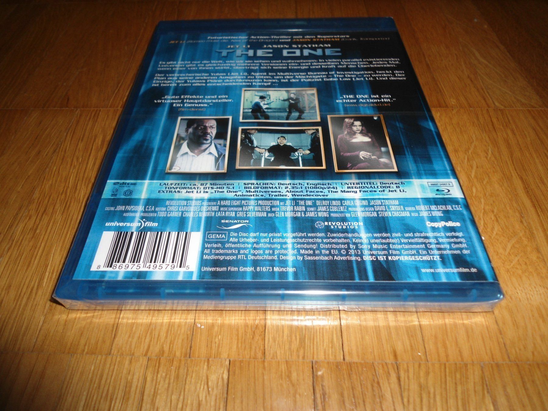 Tutti i DVDs: The One - Jet Li - BLU-RAY - UNCUT – Nuovo e nell'imballaggio originale da Basel venduto da havsok 1