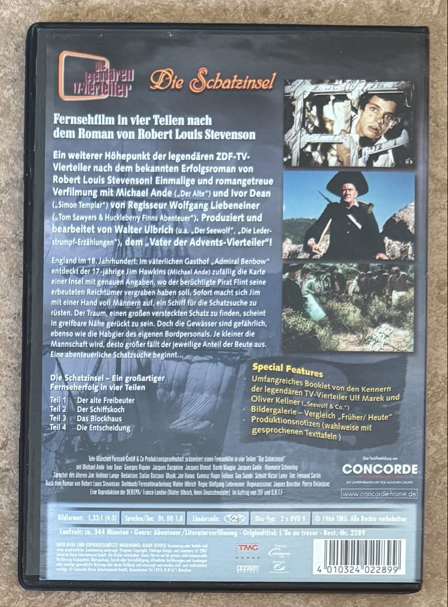 Tutti i DVDs: DIE SCHATZINSEL – Nuovo (secondo la descrizione) da Dietikon venduto da AndreaSch01 1