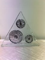 Glass weather station