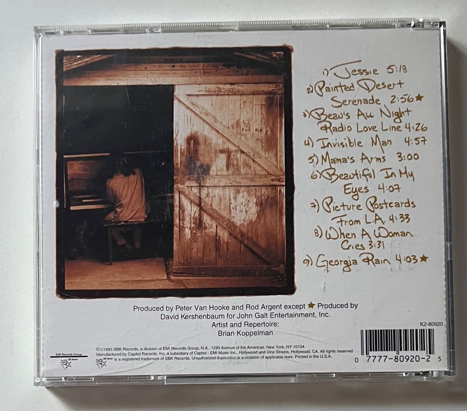 CD: Joshua Kadison / Painted Desert Serenade – Usato da Näfels venduto da rottabi 1