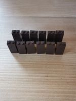 Lego Dachsteine 2x2x3 3684c 12Stk dunkelbraun