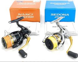 SHIMANO nasci 2500 hgs und sedona 2500