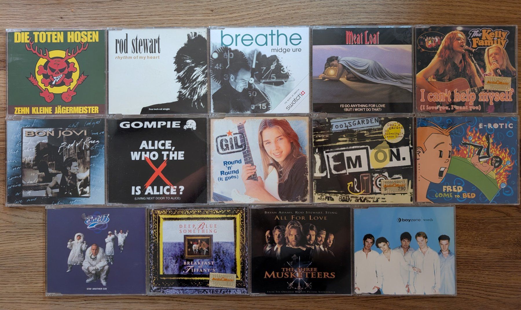 CD: 12 Singel CD's – Usato da Wangen ZH venduto da Floflo17