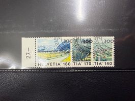 CH Dauermarken Bilder der Schweiz 1998 Serie ET gestempelt