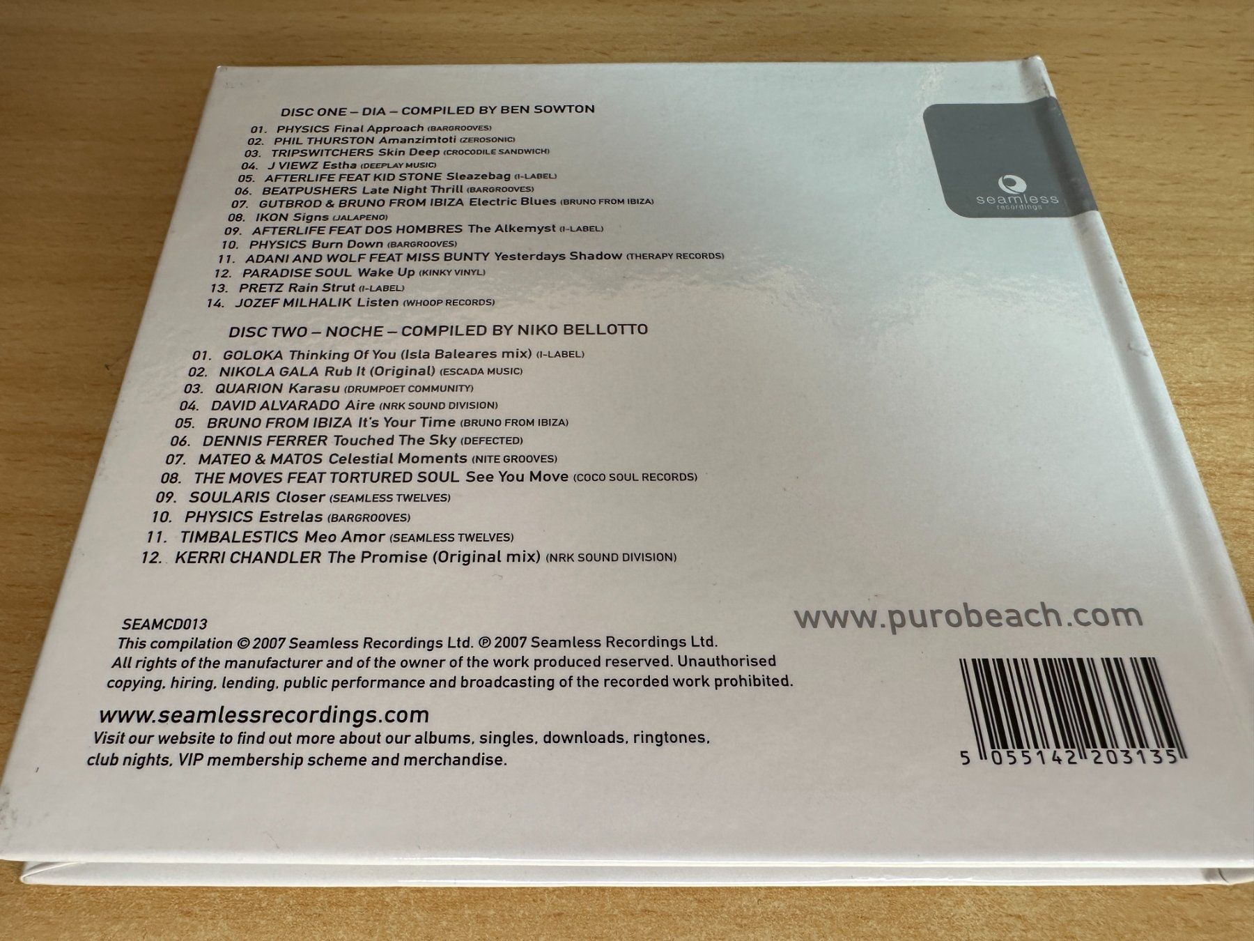 CD: Various – Purobeach - Volumen Tres - 2 CD – Usato da Rikon im Tösstal venduto da Alpenmutz 1