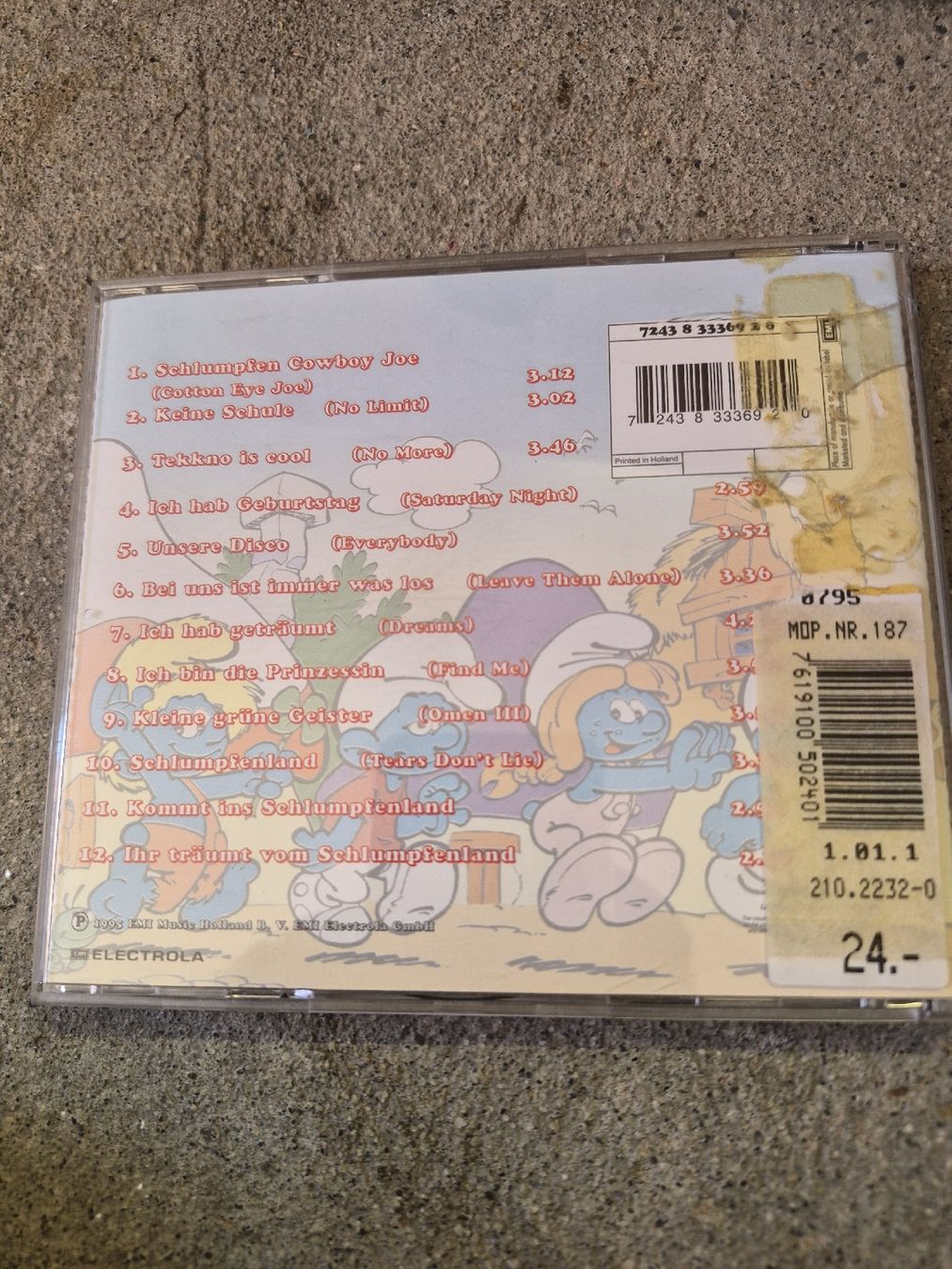 CD: DIE SCHLÜMPFE TEKKNO IST COOL CD – Usato da Oberegg venduto da kev_58s7 1