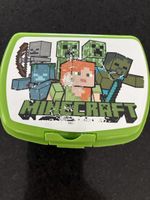 Brotdose Minecraft grün gebraucht 22cm x 15cm x 6cm