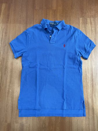 Polo Ralph Lauren, Size M, Blue, Red Logo