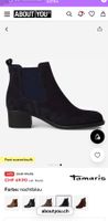 2 Paar Wildleder Tamaris  Chelsea Boots Herbst