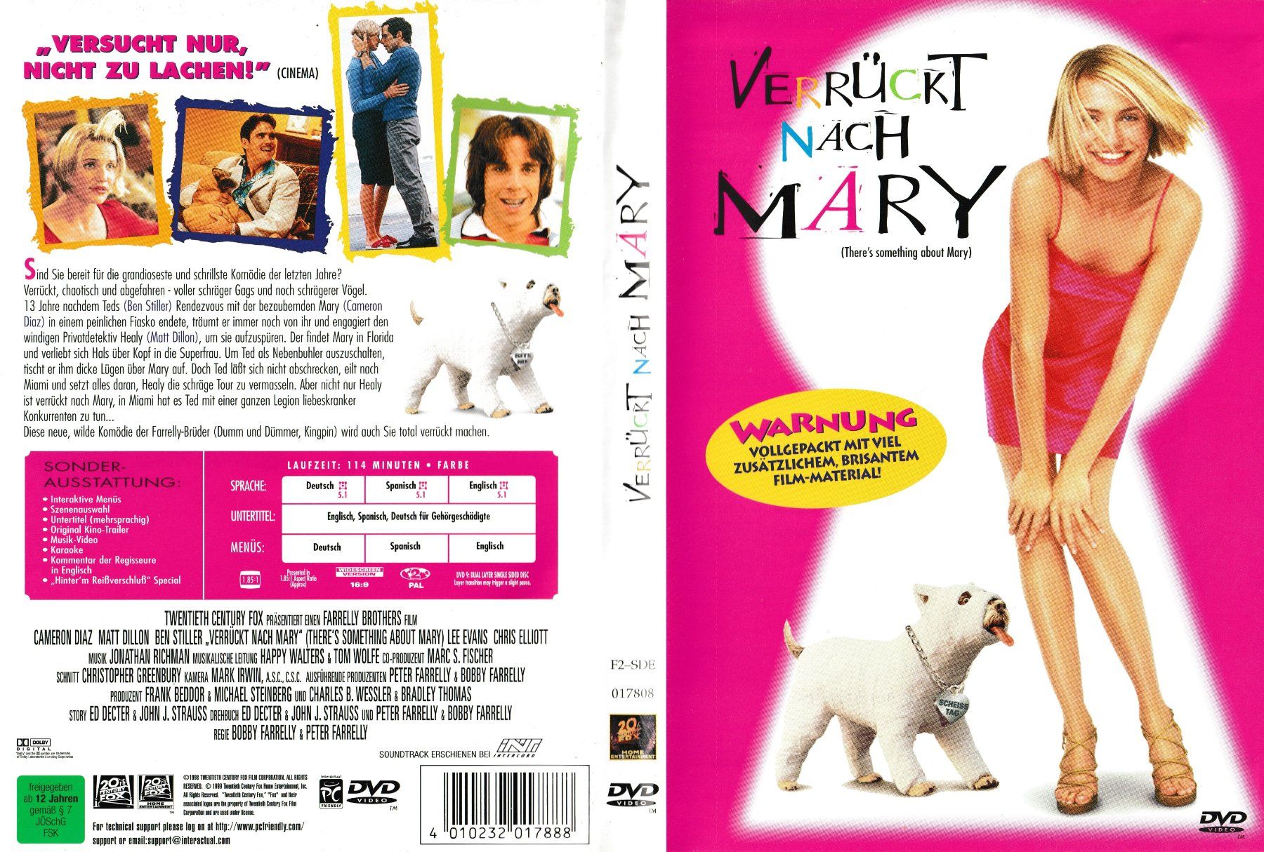 Tutti i DVDs: DVD - Verrückt nach Mary – Usato da Langnau am Albis venduto da MediaRescuerKeLoX