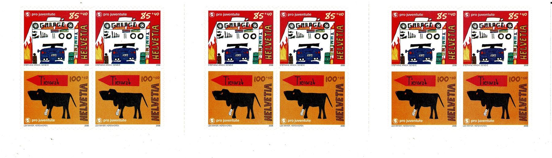 Tutti i francobolli: Pro Juventute Heftchen 2006 ** – Nuovo (secondo la descrizione) da Lausanne venduto da Whorvath