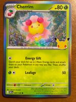 Pokemon Cherrim Holo 30 Jahre (Versand gratis)