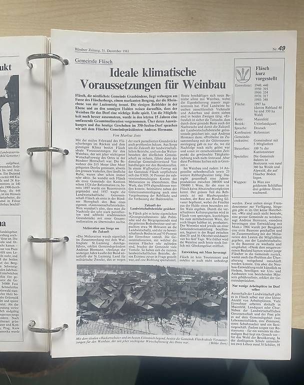 Libri: Ringordner "Die Gemeinden Graubündens 1982-1985" – Usato da Chur venduto da Sw103ch 2