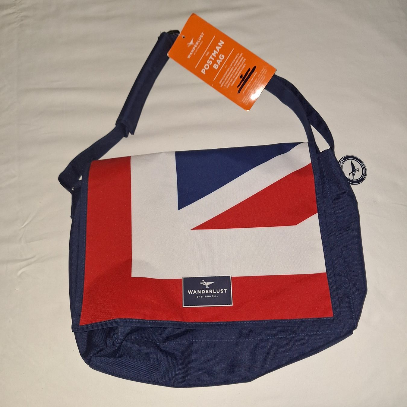 Borse: Wanderlust Postman Tasche "Union Jack" Cool Britannia – Nuovo (secondo la descrizione) da Waedenswil venduto da apple-cor