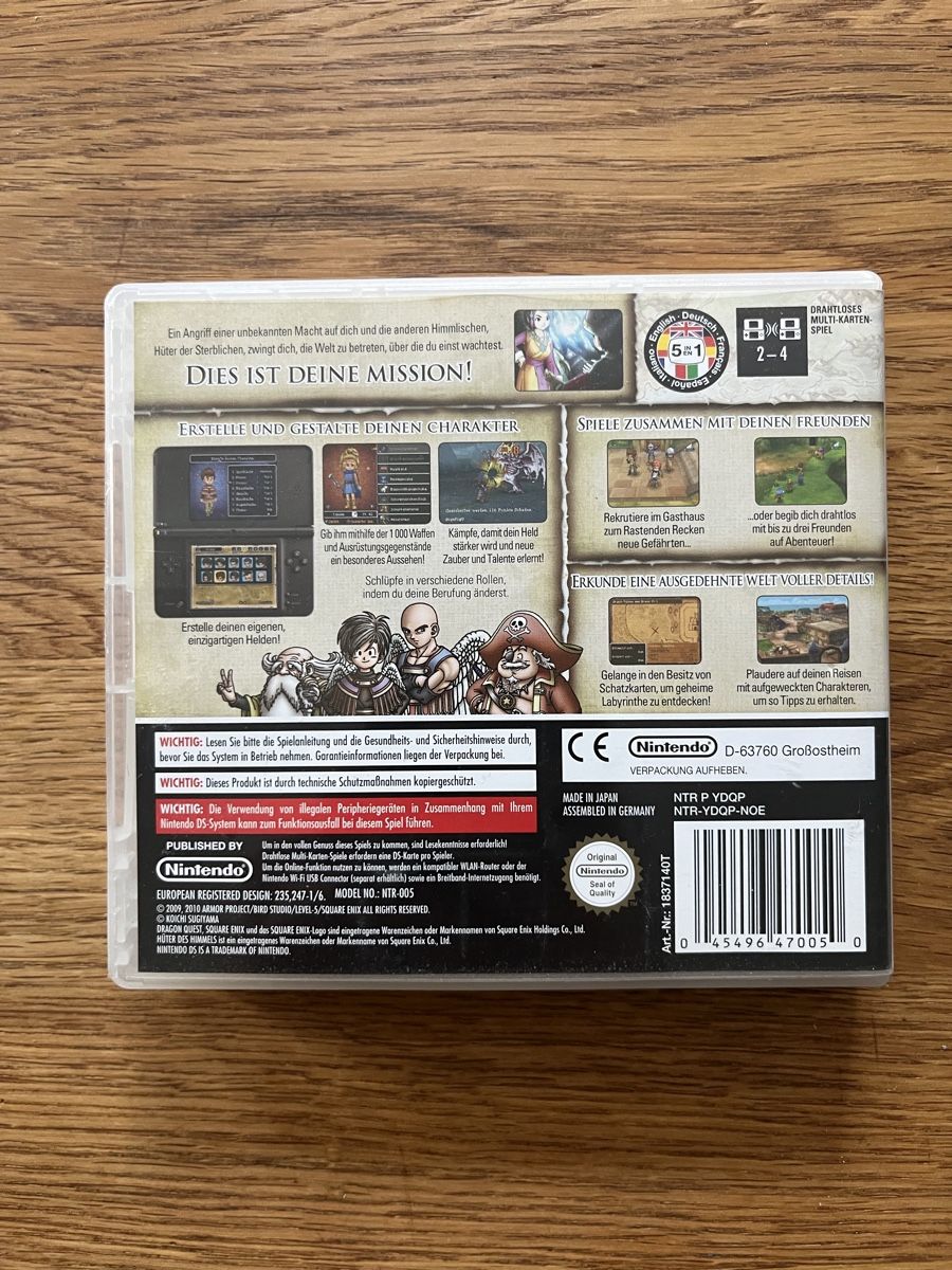 Spiele: Dragon Quest IX - Hüter des Himmels - DS – Gebraucht aus Baden von tob_t8gw 1