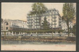 Carte P ( Vevey / Hôtel d'Angleterre )