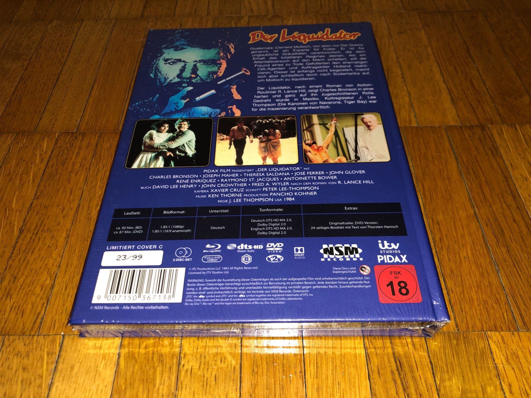 Tutti i DVDs: Der Liquidator - MEDIABOOK - NSM - C - UNRATED – Nuovo e nell'imballaggio originale da Basel venduto da havsok 1