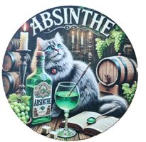 Absinth - Blechschild  (neu/OVP)