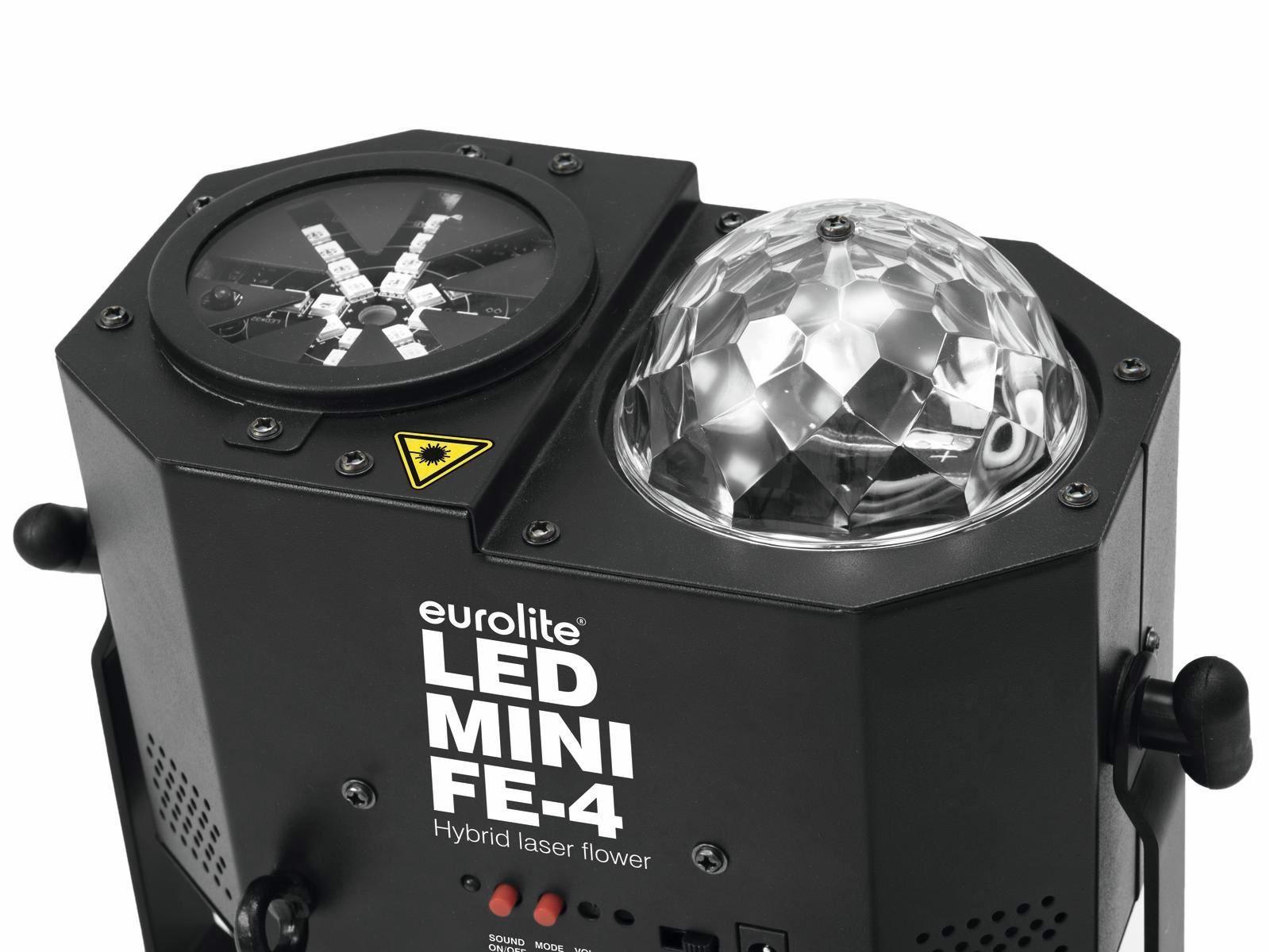 Beleuchtung & Lichteffekte: EUROLITE LED Mini FE4 Hybrid Laserflower – Neu und originalverpackt aus Däniken SO von Profog1 3