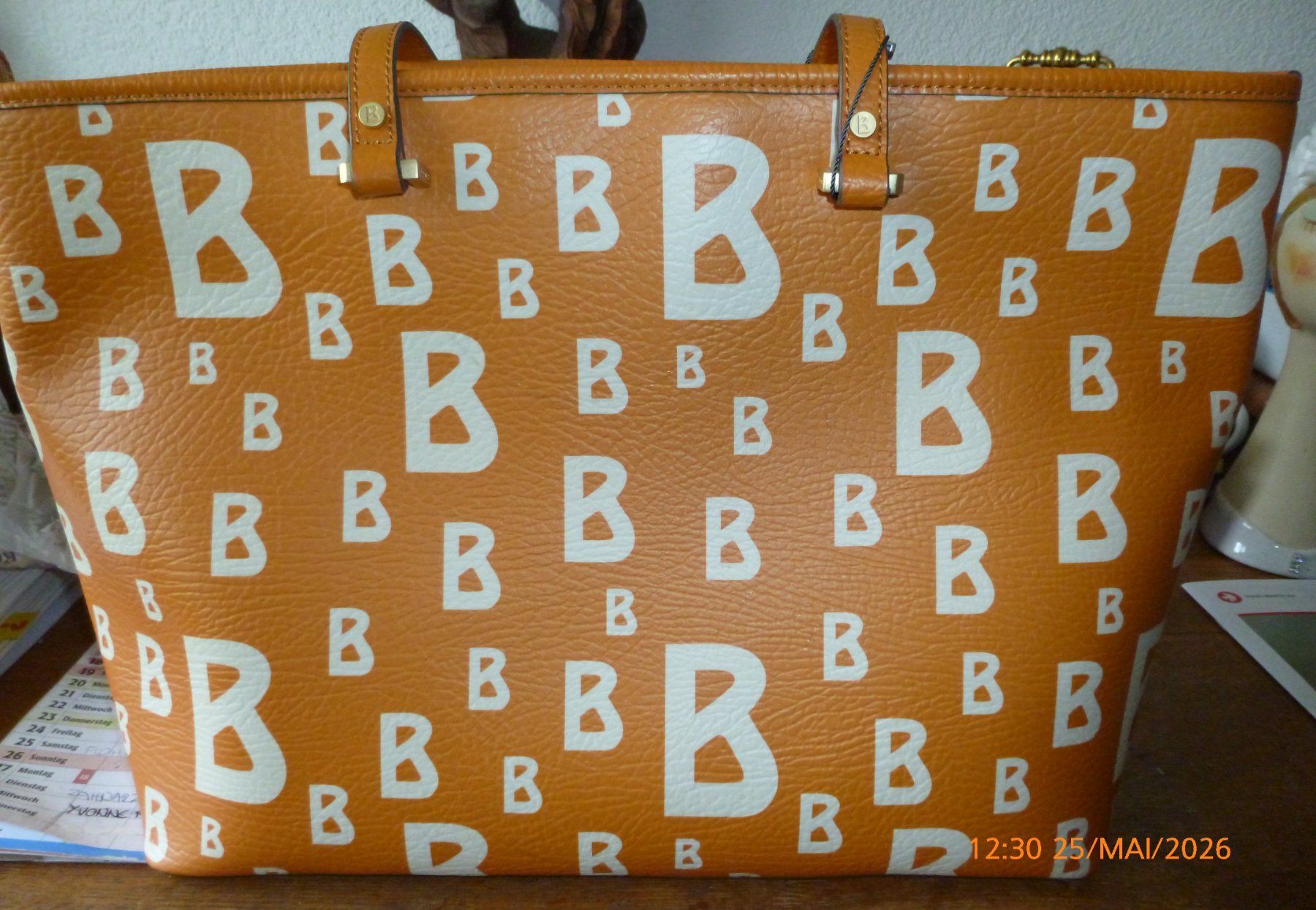 Bogner Borse da donna: BOGNER SHOPPER ORANGEBRAUN ORIGINAL NEU – Nuovo e nell'imballaggio originale da Läufelfingen venduto da Kamari 1