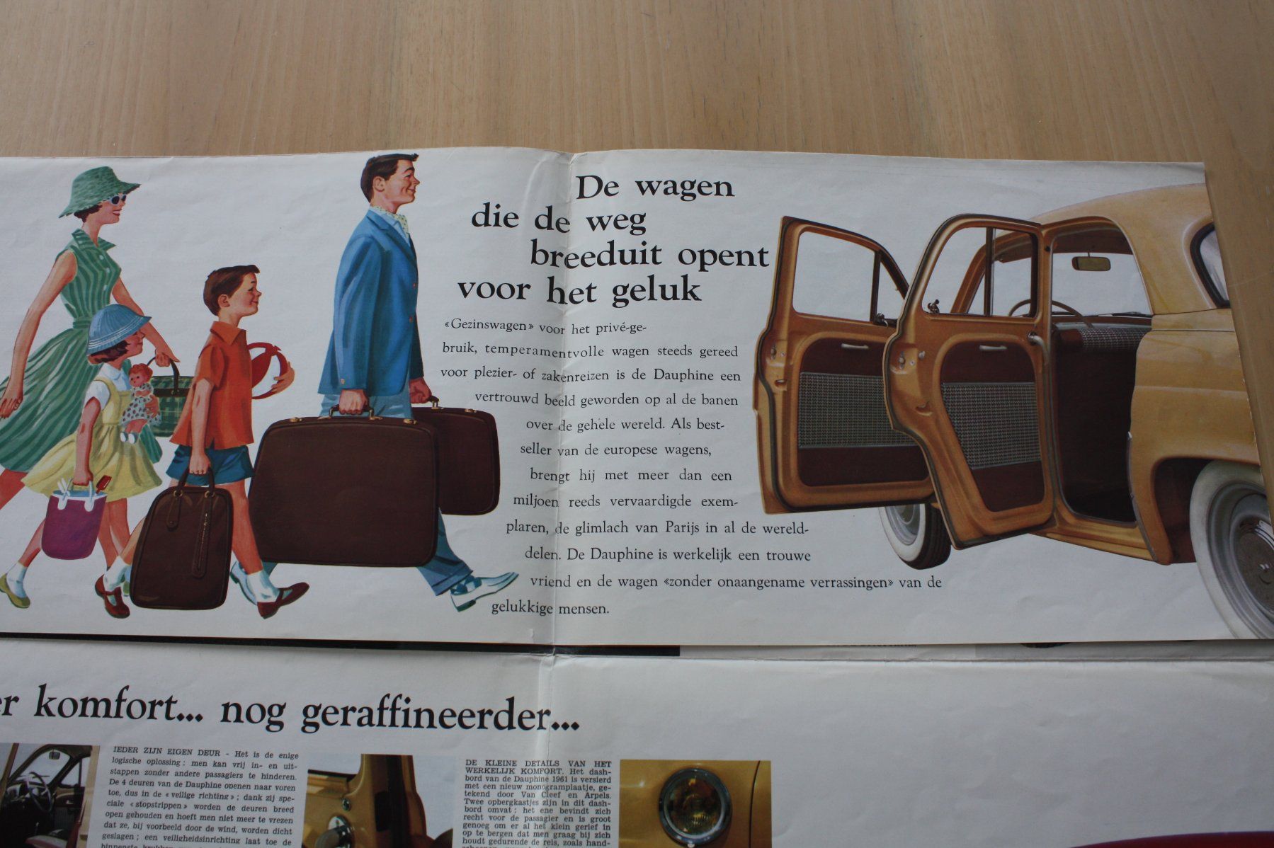 Renault Dokumente: Renault Dauphine Prospekt NL – Gebraucht aus Wikon von erwin400 3