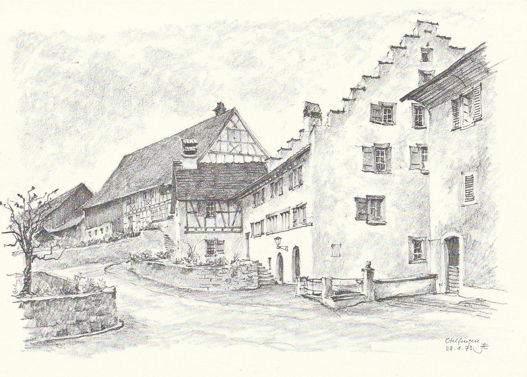 Cartoline postali: Otelfingen - (28.4.73) – Usato da Fällanden venduto da Blausegelfliege