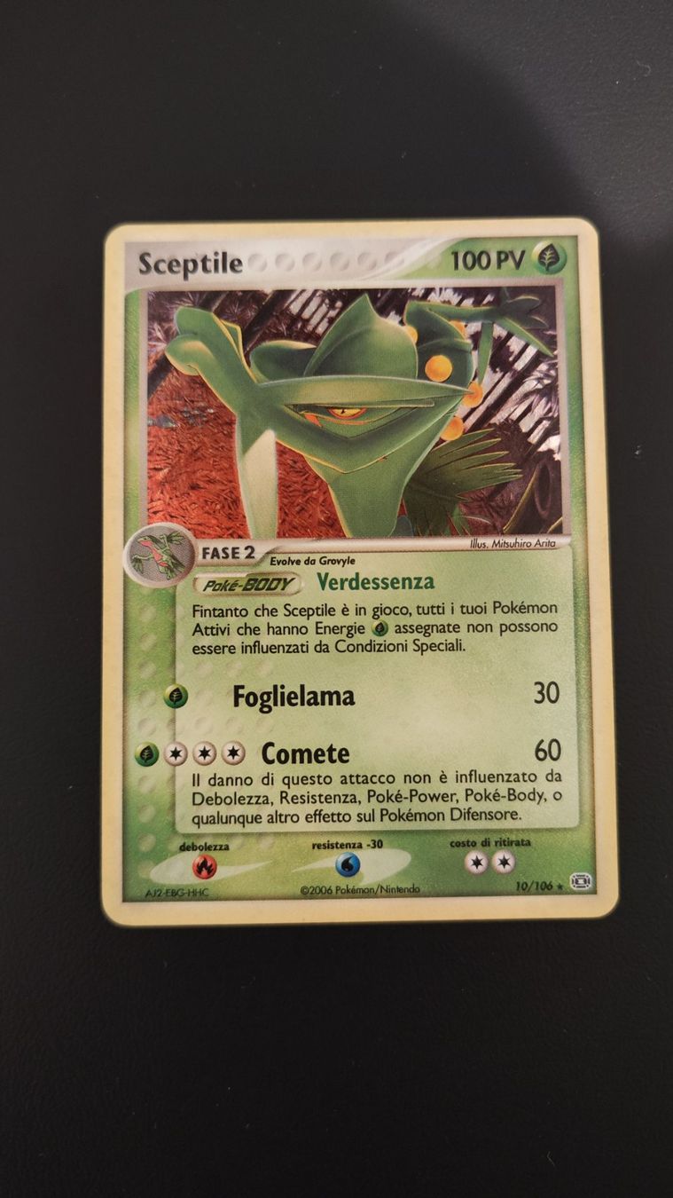 Pokémon Sammelbilder & Trading cards: Pokemon Sceptile holo 10/106, Emerald – Gebraucht aus Gordola von tos_wgt6