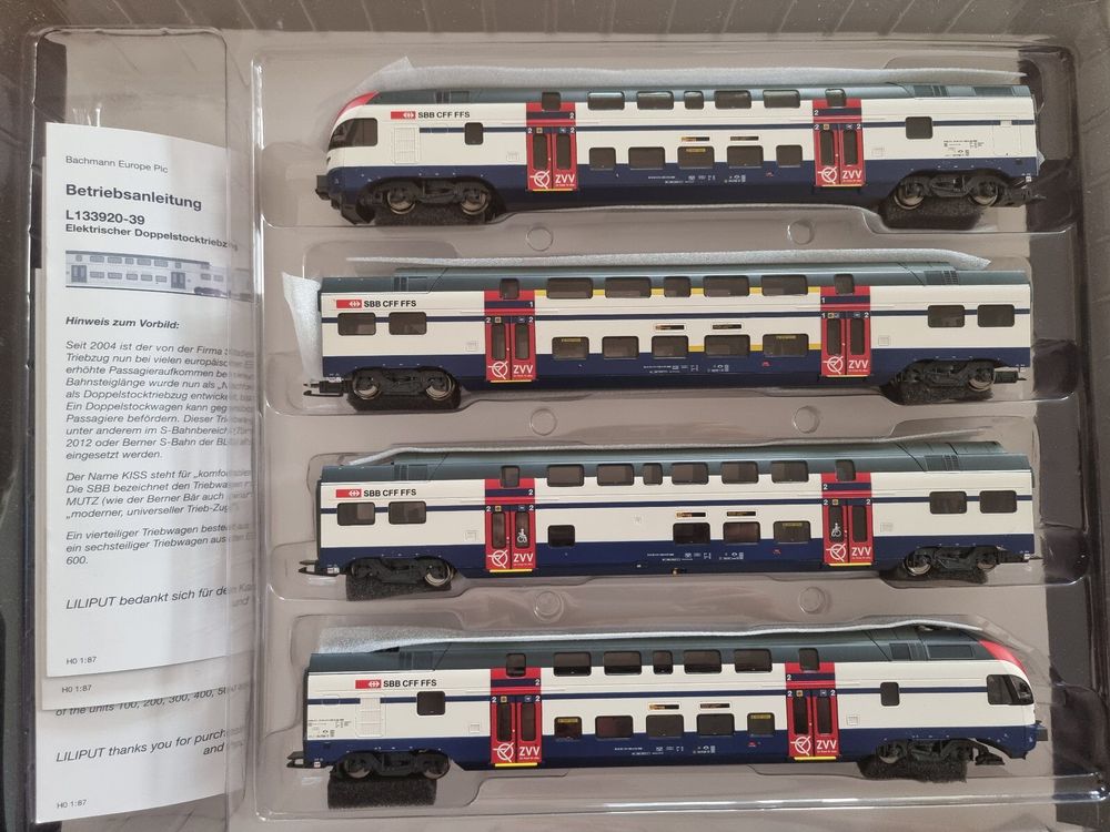 Liliput RABe 511 005 SBB - ZVV H0 DC (Nuovo (secondo la descrizione)) a ...