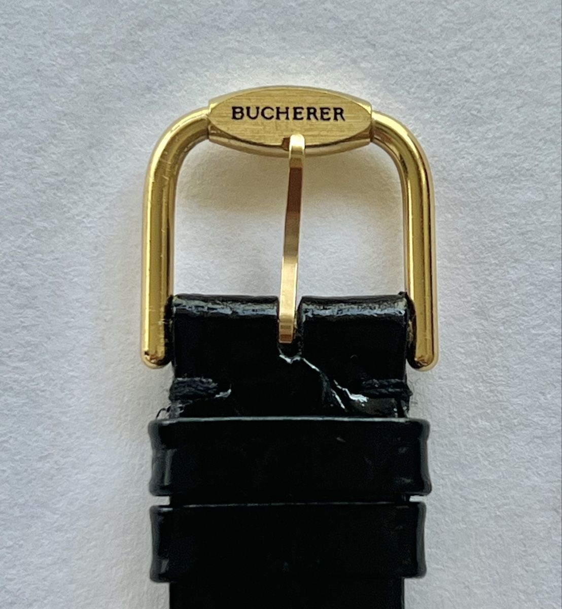 Bucherer Uhren: Montre BUCHERER Quartz plaqué or  – Neu (gemäss Beschreibung) aus Chavornay von MD_77 4
