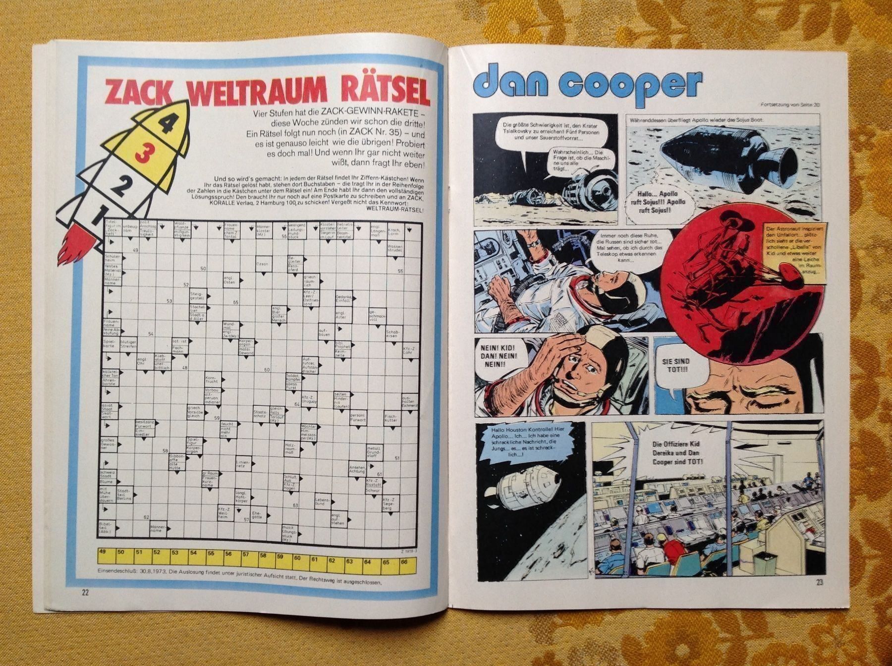 Fumetti: Zack Heft Nr 34 von 1973 – Usato da Endingen venduto da nathan05 4