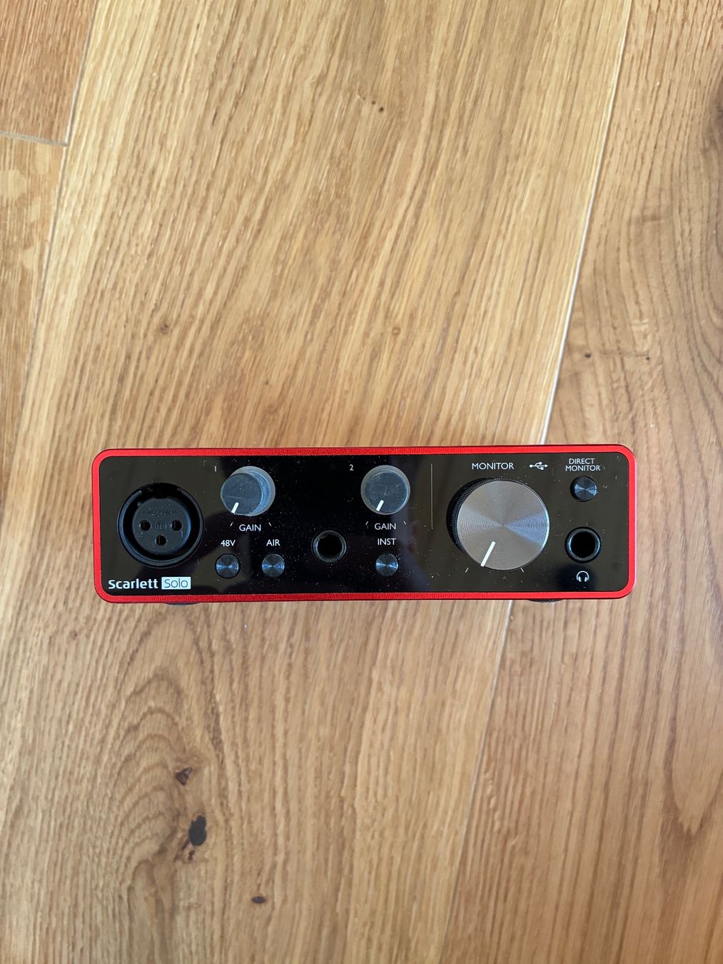 Registratori: Focusrite Scarlett Solo 3rd Gen Audio Interface – Usato da Oberdorf SO venduto da RSB21 1