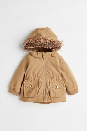 Warm Winter Jacket for Baby Girl - Size 92