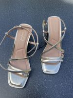 Sandale New Look Damen Gold Grösse 39 neu