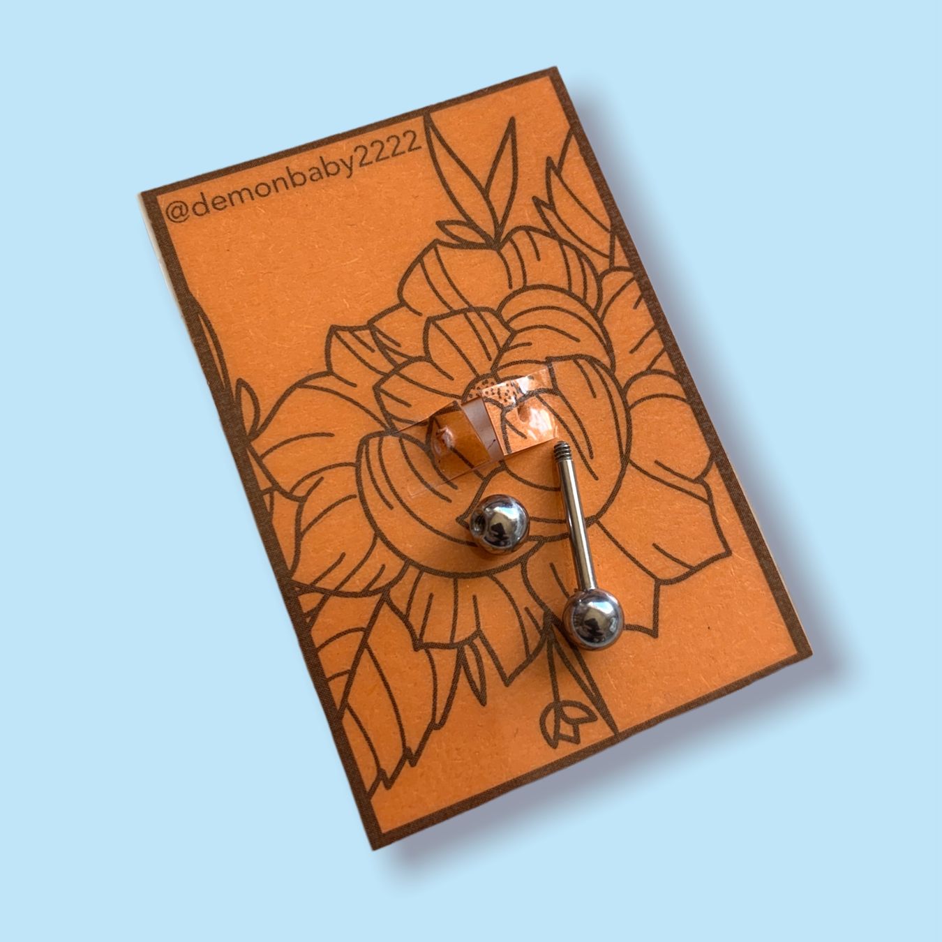 Bijoux piercing: Barbell piercing – Neuf (Voir description) à Basel par demonbaby2222 2