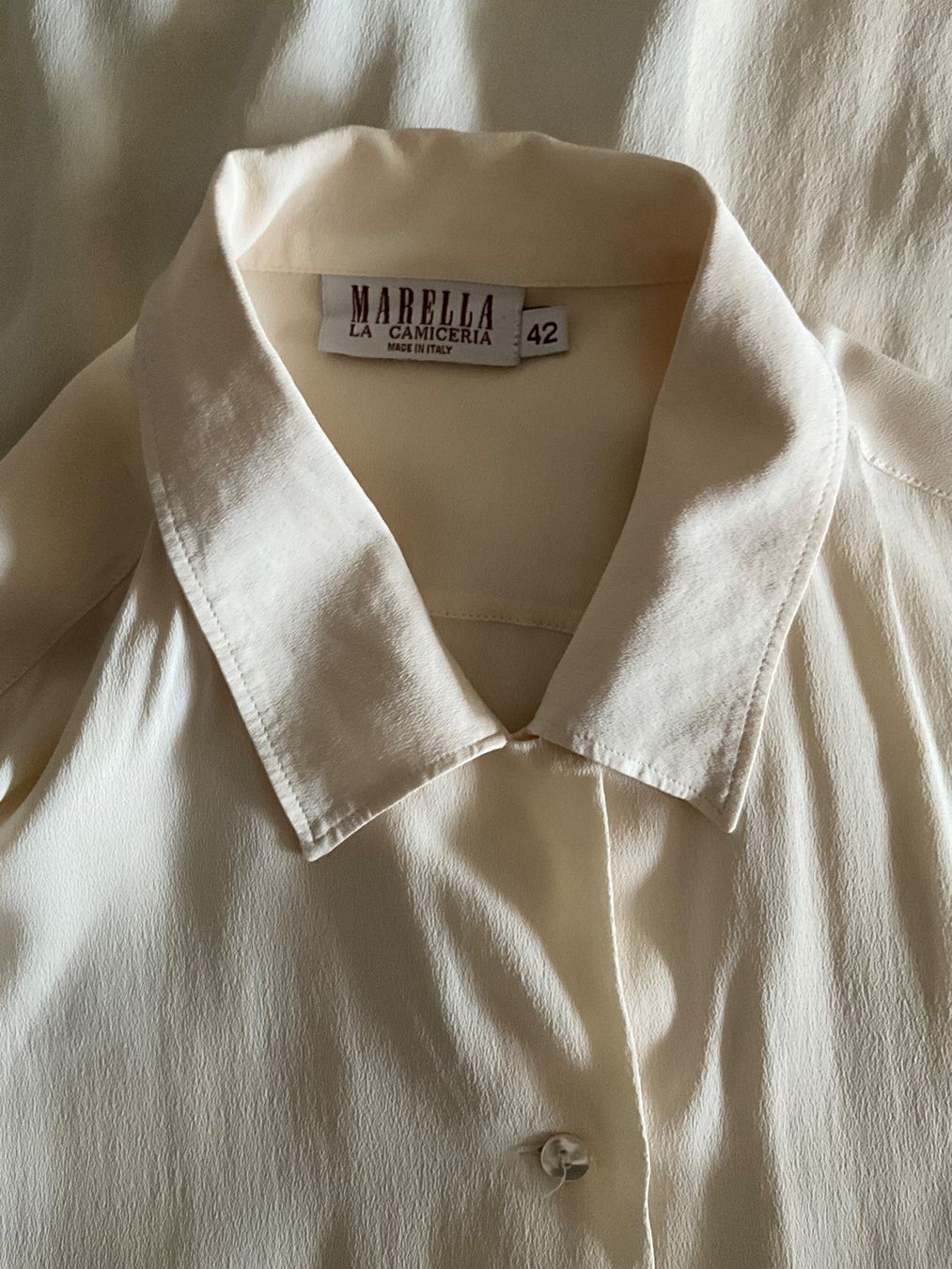 Marella Camicette: 35% Seide Bluse MARELLA Gr. 42 – Nuovo (secondo la descrizione) da Muri b. Bern venduto da SmuriS 3