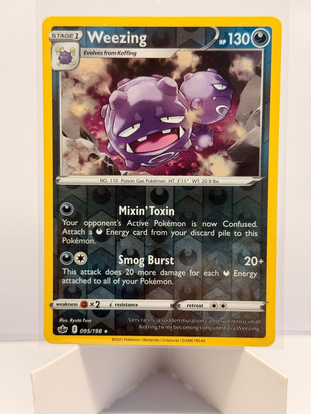 Pokémon Carte collezionabili: Weezing E 095/198 Reverse Holo EN NM – Nuovo (secondo la descrizione) da bern venduto da Wankdorf_Retro