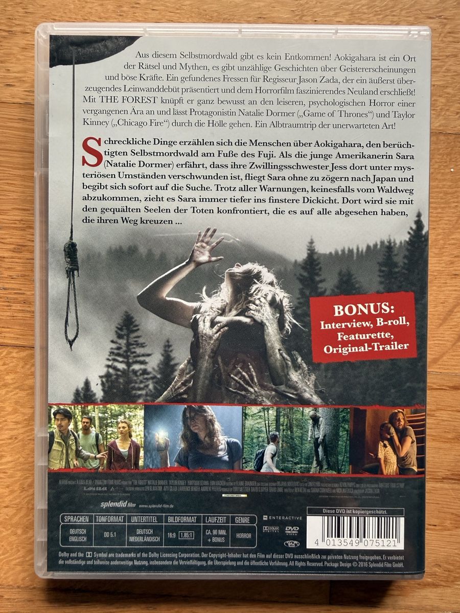 Tous les DVDs: The Forest - DVD – D'occasion à Kölliken par nerdorado 1