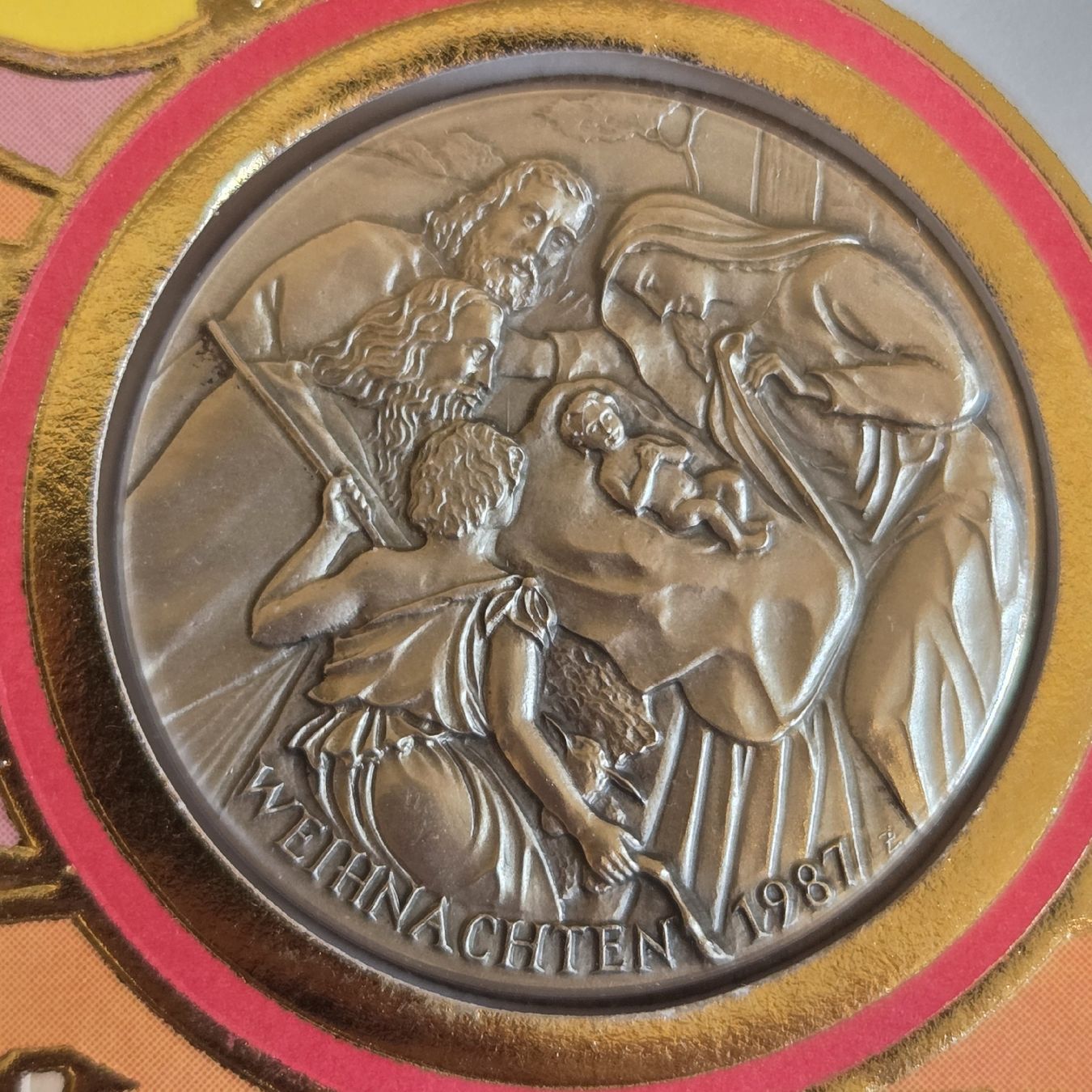 Medaillen: Silbermedaille Weihnachten 1987 – Gebraucht aus Stans von Ducati16 1