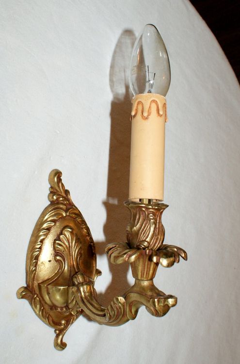 Luminaire rétro français classique vintage appliques de luxe royal