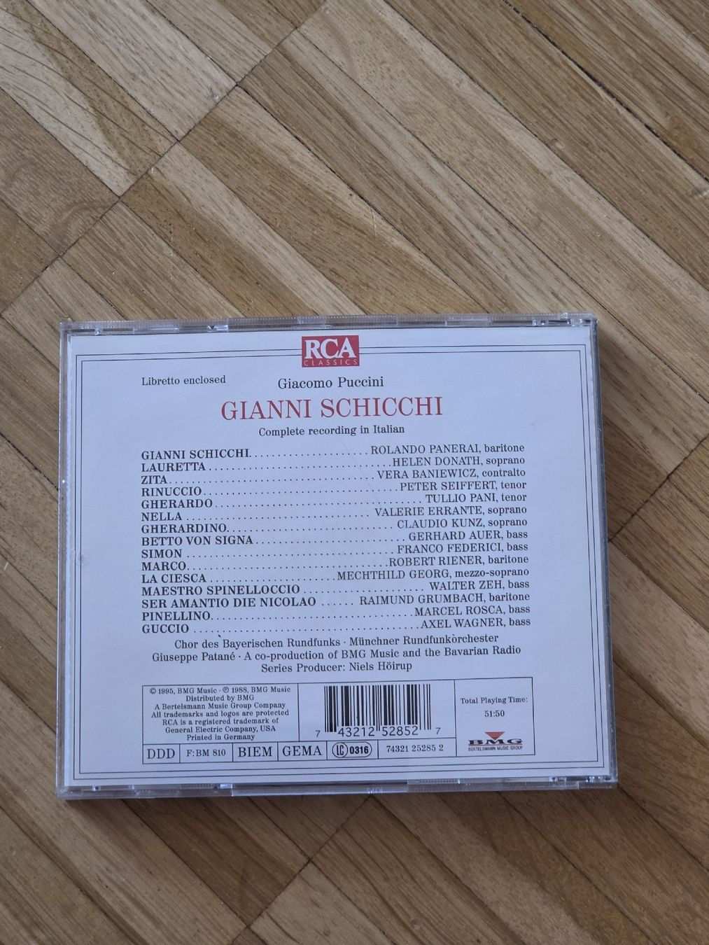 CD: CD: Giacomo Puccini: Gianni Schicchi – Usato da Aesch BL venduto da immon 1