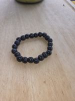 Bracelet de perles noires élégant - Style intemporel