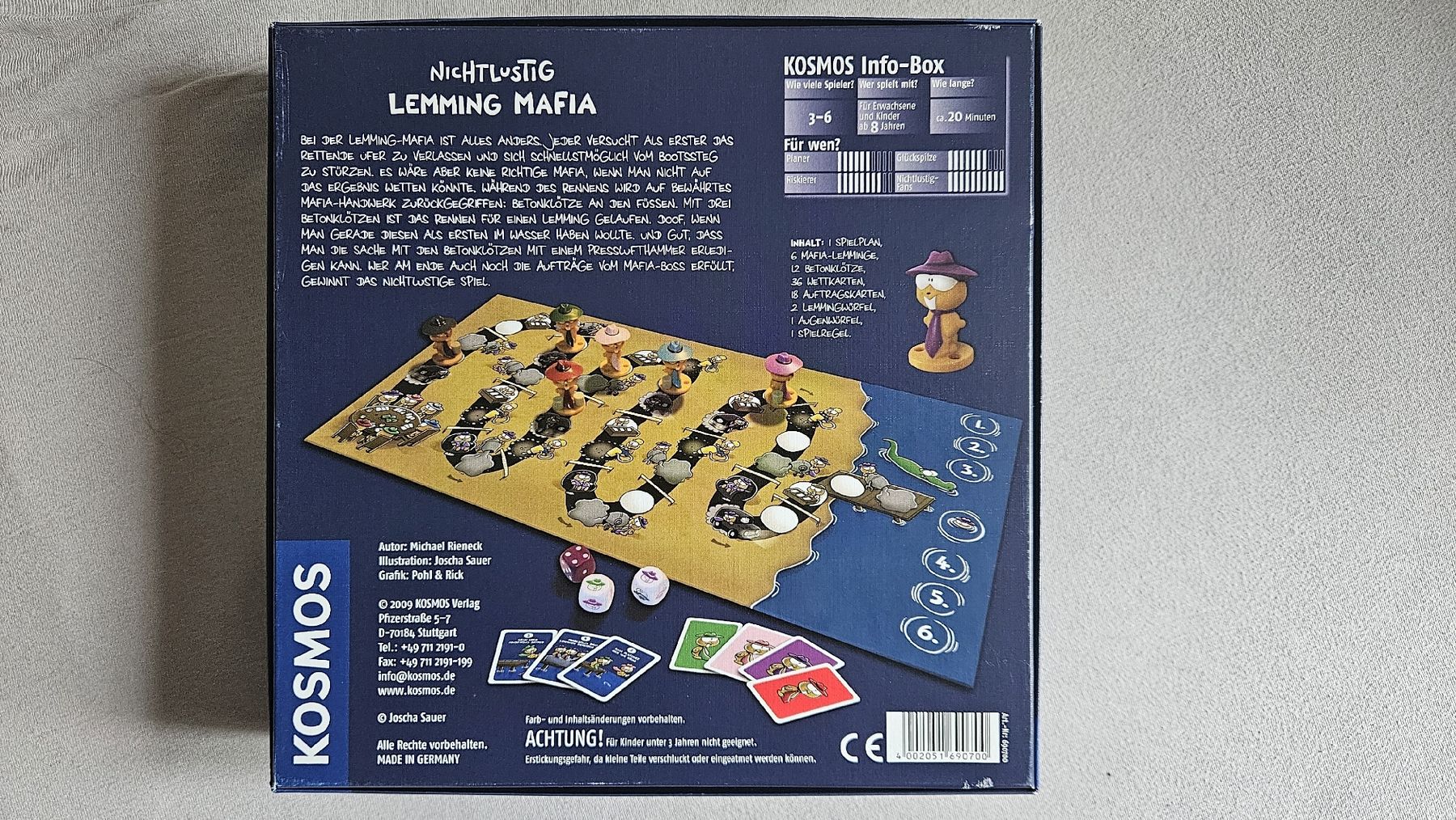 Kosmos Giochi: Lemming-Mafia Brettspiel – Usato da Aarau venduto da hei_hbf8 1