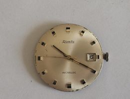 Mouvement montre Rivella Incabloc vintage