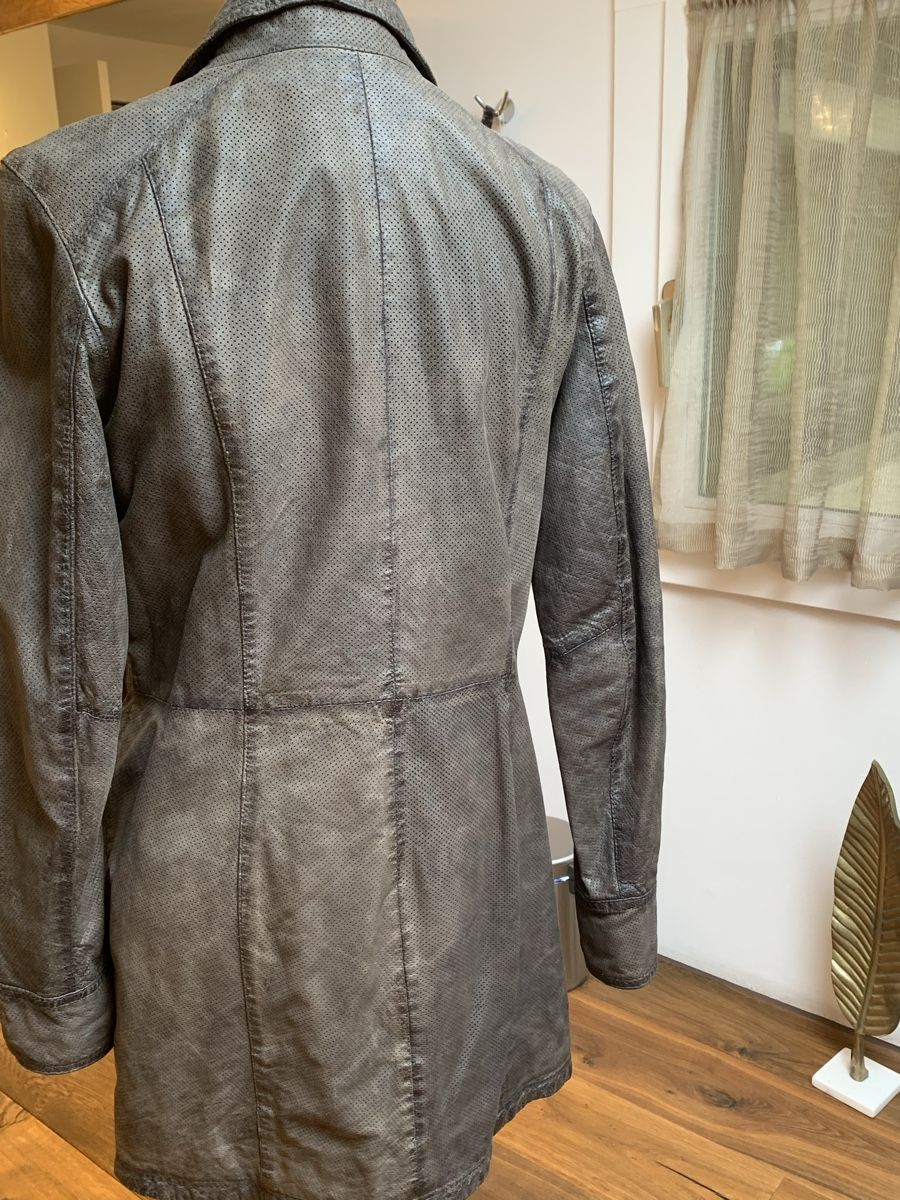 Cappotti: Ledermantel taupe – Usato da Safnern venduto da luna87 1