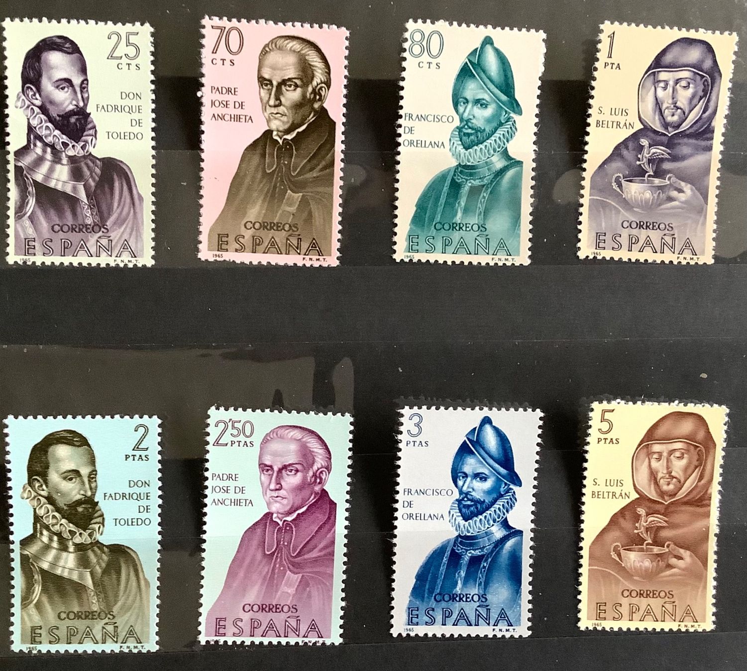 Tutti i francobolli: 1965 Spanien Entdecker Eroberungsgeschichte Amerikas Satz ** – Nuovo (secondo la descrizione) da Liestal venduto da Skunk02