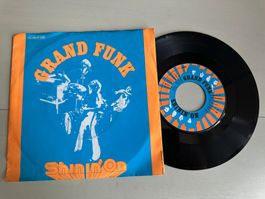 GRAND FUNK rare Shinin' on Single 70's Top Hard Rock Kult