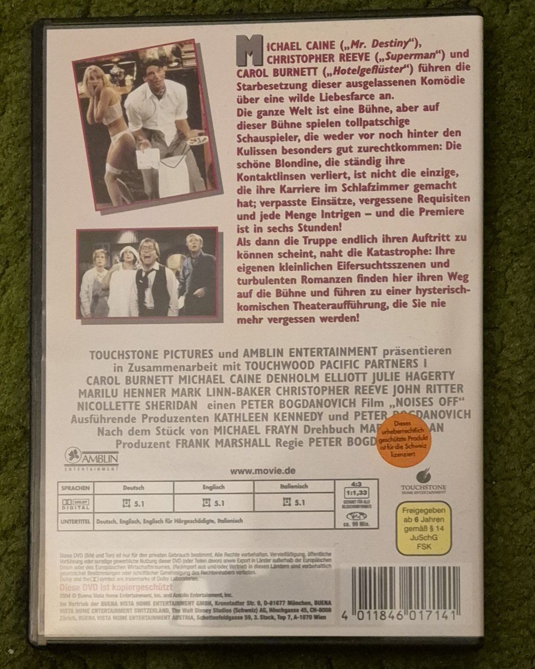 Alle DVDs: Noises Off / Michael Caine – Gebraucht aus Chur von Brummbaer60 1